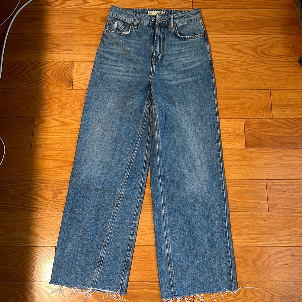 Topshop wide leg jeans